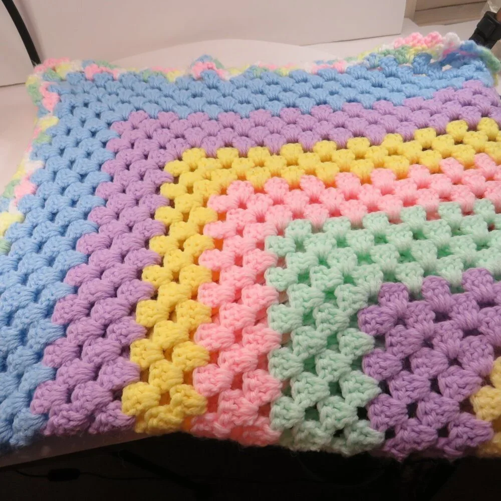 Hand Crafted crochet baby